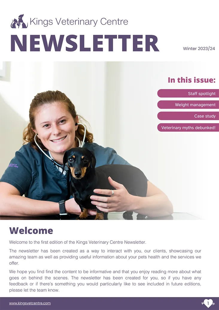 KVC Newsletter JANUARY